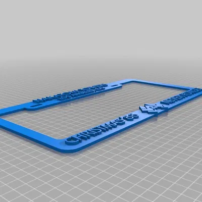 Khung Biển Số Xe "Nakatomi Towers, Giáng Sinh '88 Đừng Bao Giờ Quên"