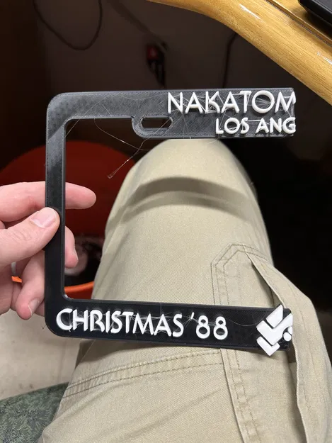 Khung Biển Số "Nakatomi Towers, Giáng Sinh '88" - REMIX - Image 2