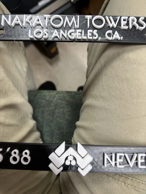 Khung Biển Số "Nakatomi Towers, Giáng Sinh '88" - REMIX - Image 3