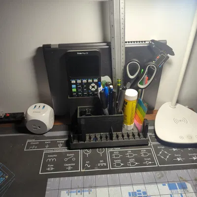 Đế Đựng Đồ Văn Phòng (Dùng Được Cho Máy Ti84)