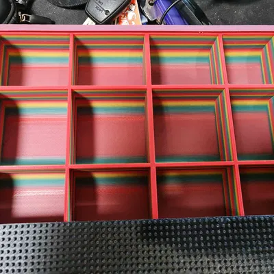 Hộp Đựng Nanoblock [Nắp Vừa Khay 24cm x 24cm!]