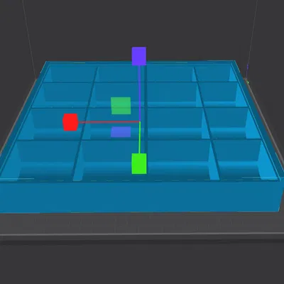 Hộp Đựng Nanoblock [Nắp Vừa Khay 24cm x 24cm!]