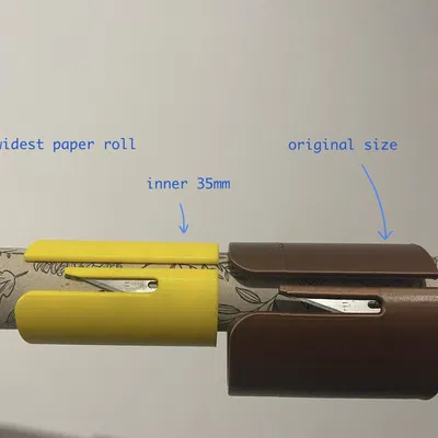 Cuộn giấy của bạn bự cỡ nào? – Bản remix nhỏ hơn cho dao số 11