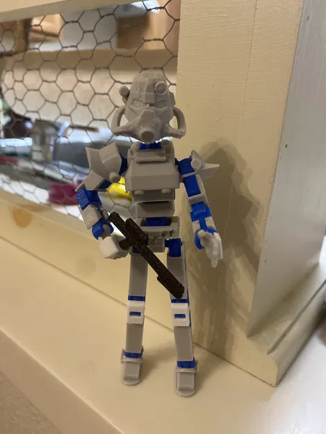 Giáp T60 Brotherhood of Steel Lucky 13 - Image 2