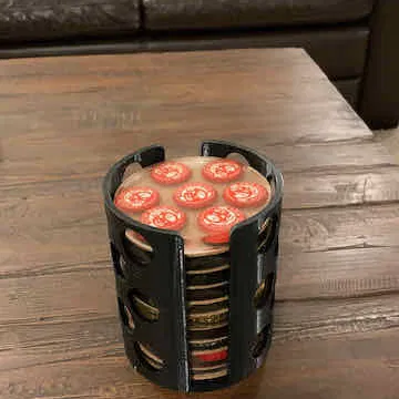 Kệ Đựng Đế Lót Ly Nhựa