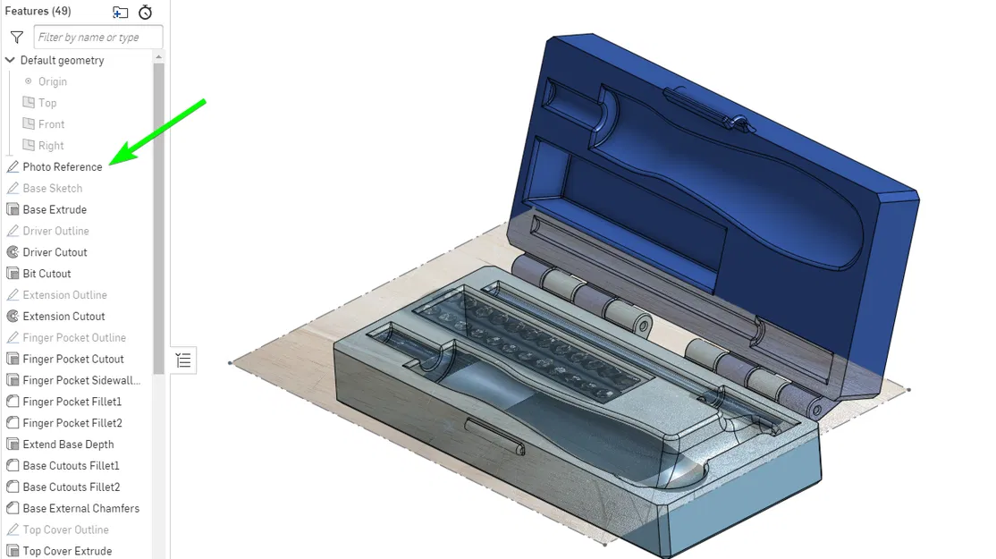Hộp đựng cho Bộ tua-vít chính xác 26 chi tiết Titan 16092 - Image 4