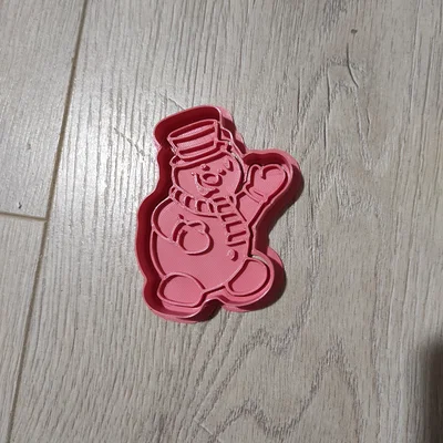 Khuôn Cắt Bánh Quy Hình Người Tuyết