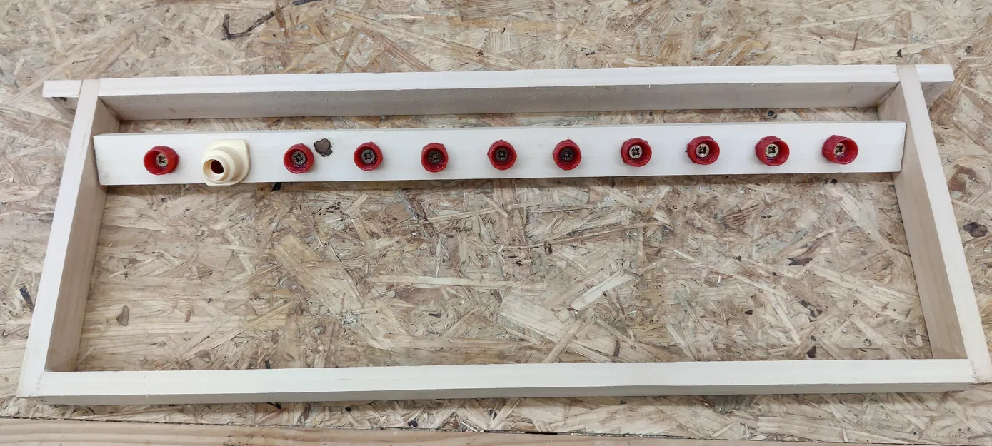 Giá Đỡ Thanh Ong Chúa Đơn Giản Cho Hệ Thống Nicot (FreeCAD) - Image 2