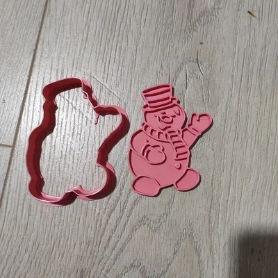 Khuôn Cắt Bánh Quy Hình Người Tuyết