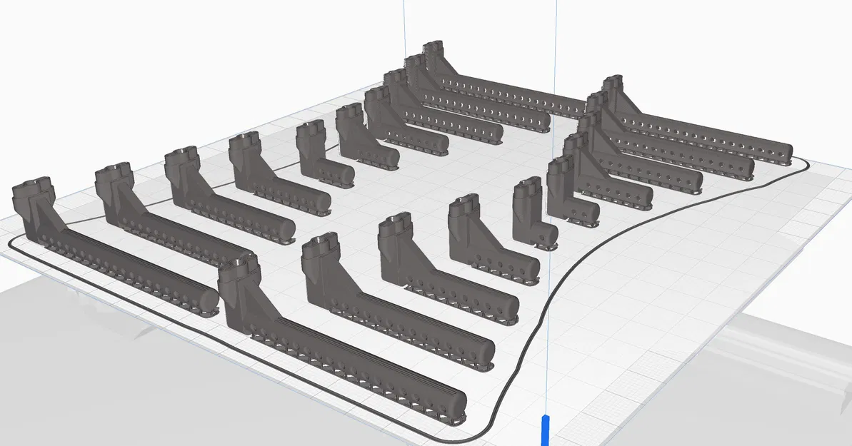 Pô trụ thân xe trước sau Tamiya TT-02 - Image 3