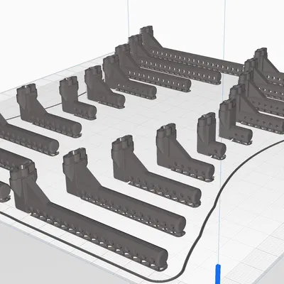 Pô trụ thân xe trước sau Tamiya TT-02