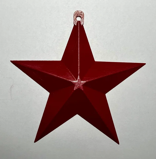 Đồ Trang Trí Cây Thông Noel - Hình Ngôi Sao - Image 2