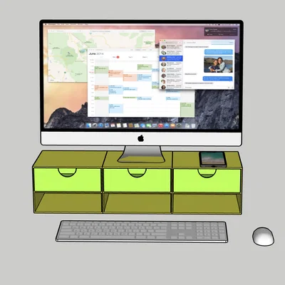 Hộp đựng bàn làm việc ORGANIZZATORE GT138