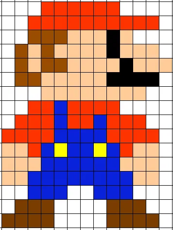 Nghệ thuật pixel Mario - Image 1