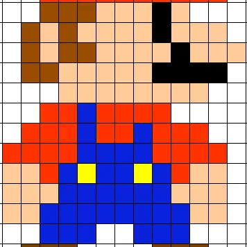 Nghệ thuật pixel Mario