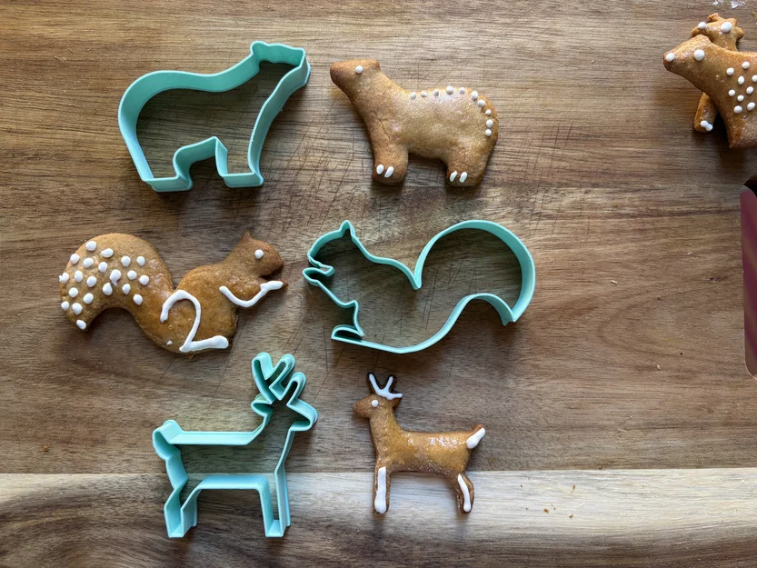 Khuôn Cắt Bánh Giáng Sinh Hình Động Vật - Image 1