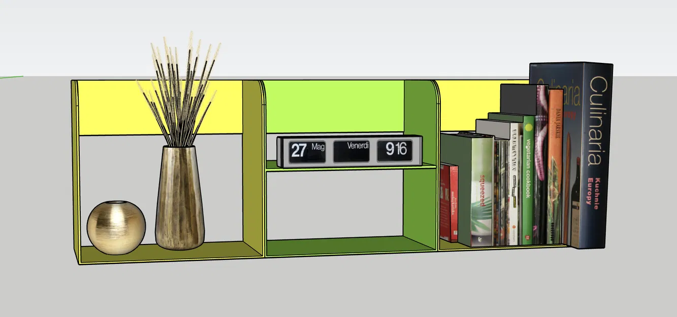 Kệ Sách Nhiều Tầng ORGANIZZATORE GT137 - Image 1