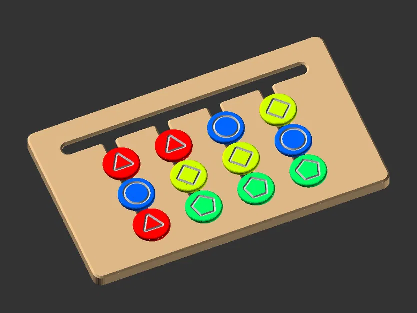 Montessori Slide Puzzle - Image 1