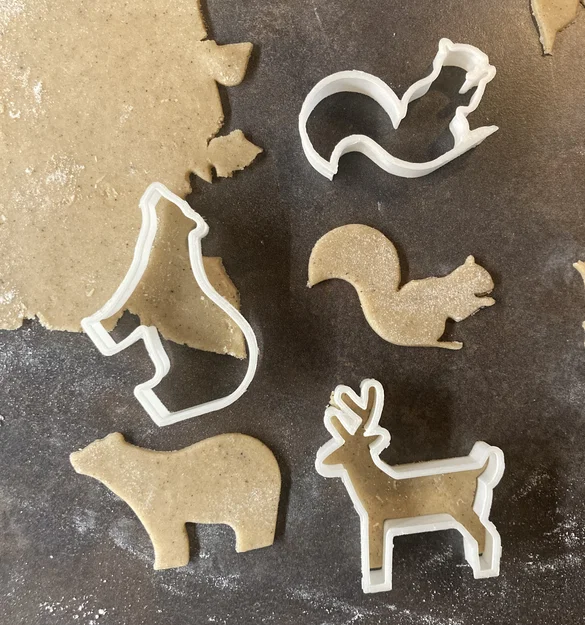 Khuôn Cắt Bánh Giáng Sinh Hình Động Vật - Image 2