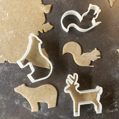 Khuôn Cắt Bánh Giáng Sinh Hình Động Vật