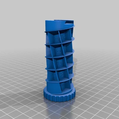 Hộp Đựng Thuốc Xoắn 31 Ngày Có Số