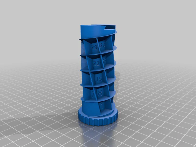 Hộp Đựng Thuốc Xoắn 31 Ngày Có Số - Image 2