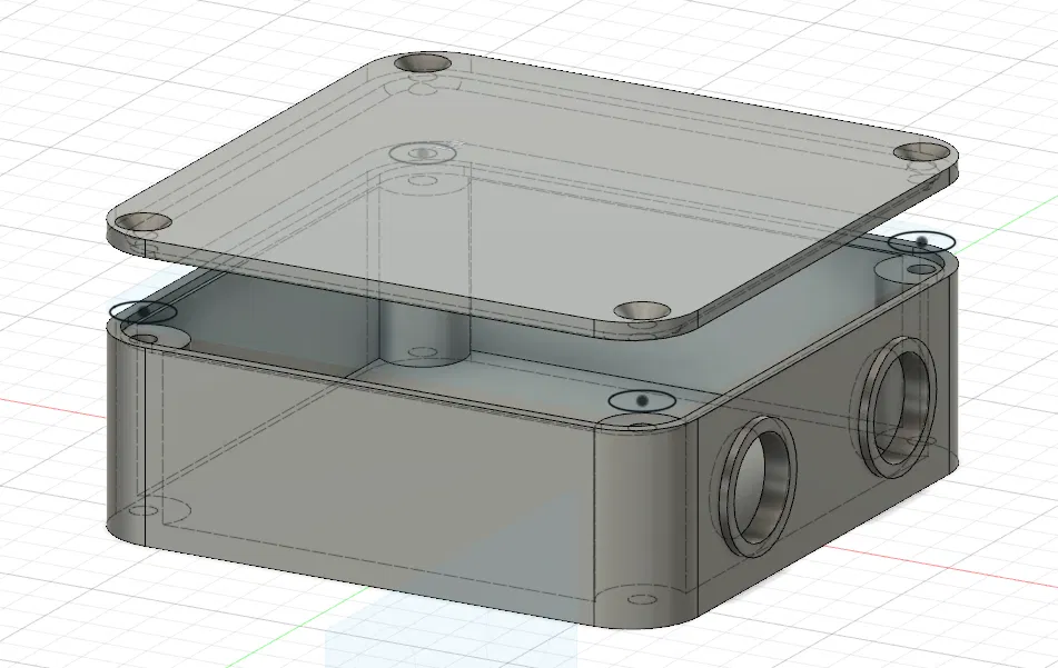 Hộp đựng dây điện thấp - Cable box - Image 4