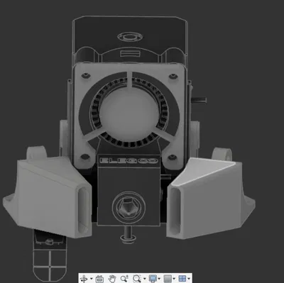 CHỤP QUẠT KÉP 5015 SIÊU NHẸ TALON