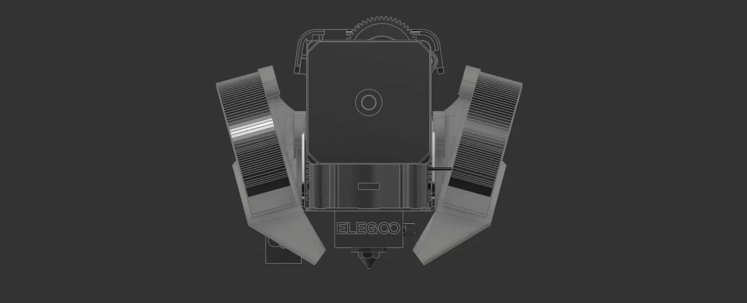 CHỤP QUẠT KÉP 5015 SIÊU NHẸ TALON - Image 3