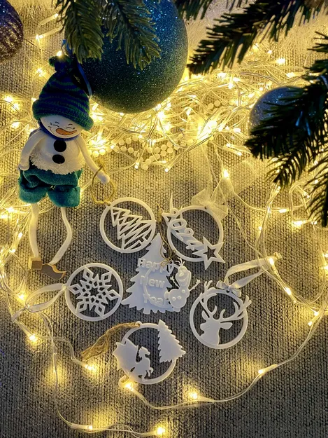 Phụ kiện trang trí cây thông Noel - Image 1