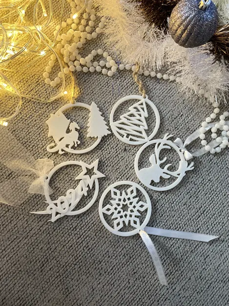 Phụ kiện trang trí cây thông Noel - Image 2