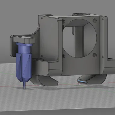 Mini Satsana - Giá Đỡ BL Touch Tốt Hơn (Ender 3 Dual 4010)