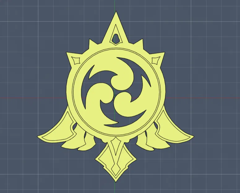 Mắt Lôi Nguyên Tố - Genshin Impact - Thiết Kế SuperLite - Image 1