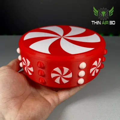 Tô Kẹo Bạc Hà xoay độc đáo