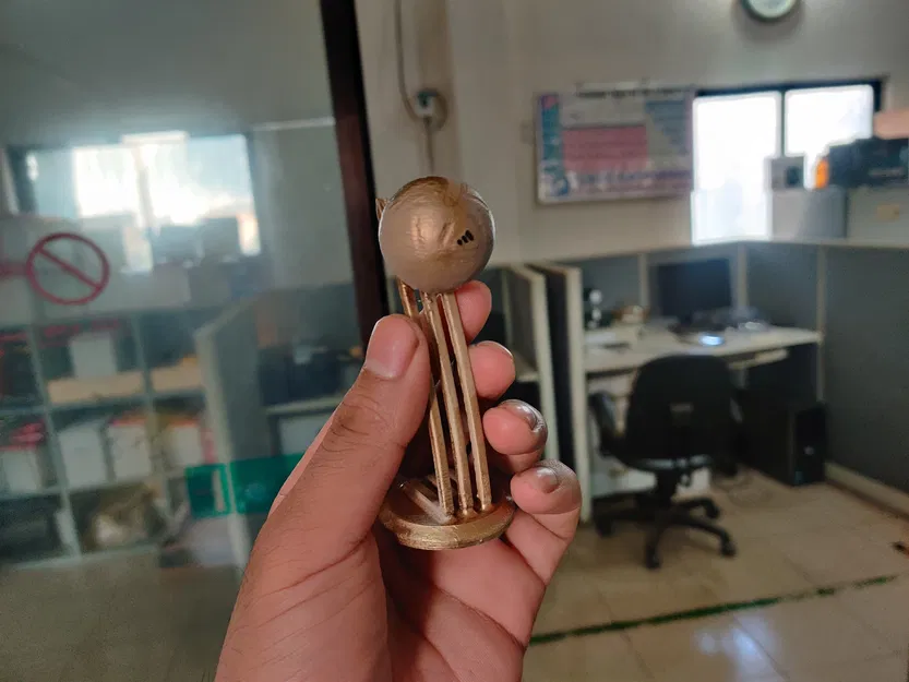 Mô Hình Cúp Quả Bóng Vàng FIFA - Image 2