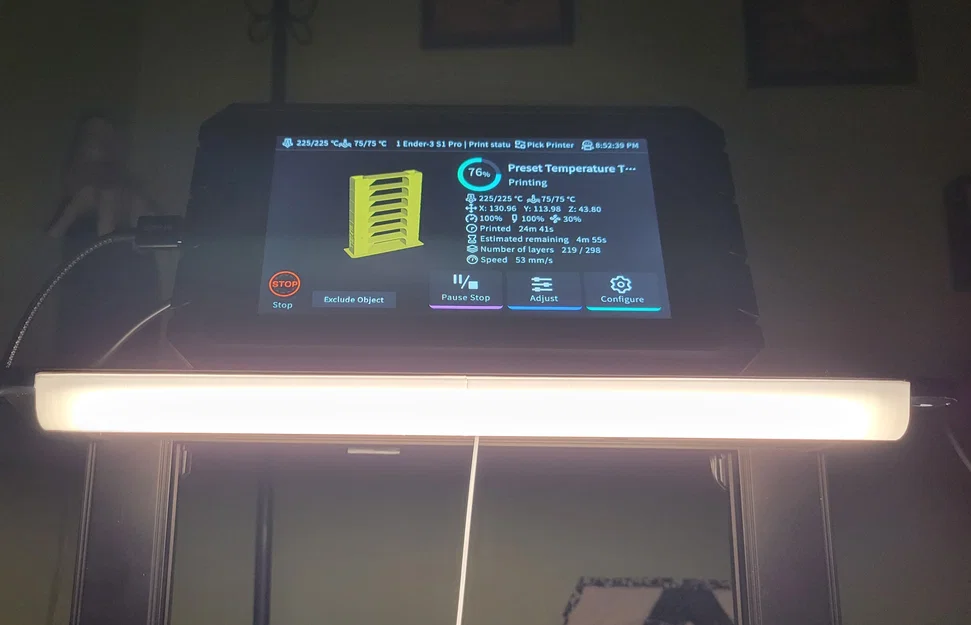 Tấm khuếch tán ánh sáng cho Ender 3 S1 Pro - Image 1