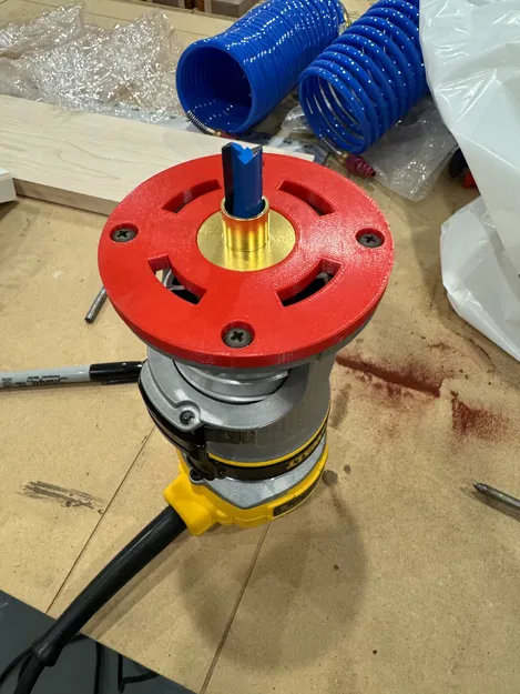 Đế Gắn Cục Đút Router Rockler Cho Dewalt DPW611 - Image 1