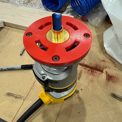 Đế Gắn Cục Đút Router Rockler Cho Dewalt DPW611