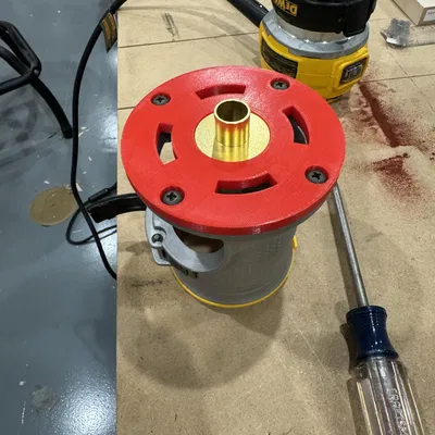 Đế Gắn Cục Đút Router Rockler Cho Dewalt DPW611