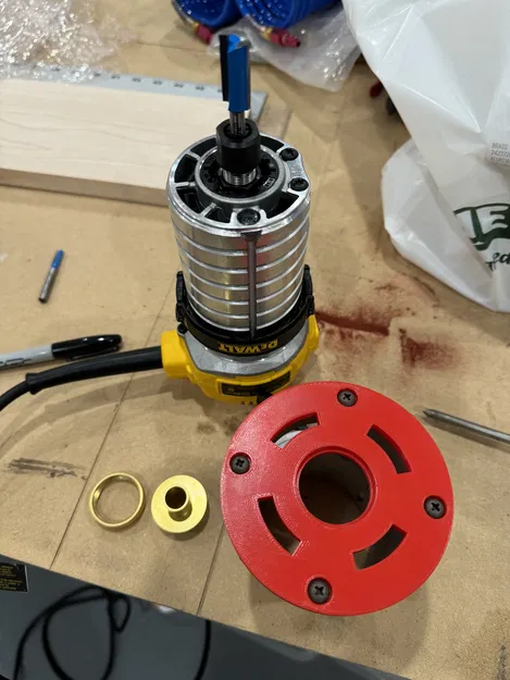 Đế Gắn Cục Đút Router Rockler Cho Dewalt DPW611 - Image 5