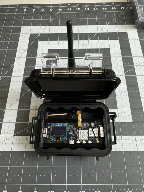 Vỏ Lilygo T-Beam cho Hộp Pelican 1010 - Image 3