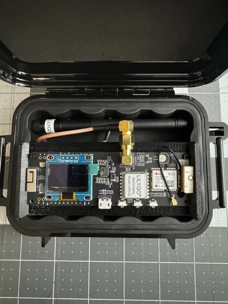 Vỏ Lilygo T-Beam cho Hộp Pelican 1010 - Image 4