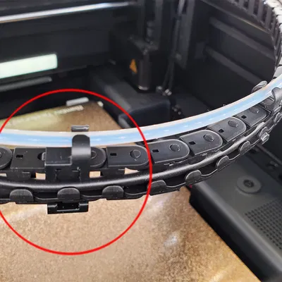 Kẹp Ống PTFE Cho Dây Xích Máy In Bambu Bằng ABS