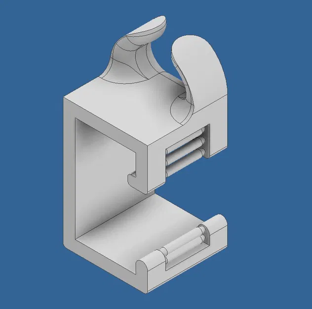 Kẹp Ống PTFE Cho Dây Xích Máy In Bambu Bằng ABS - Image 2