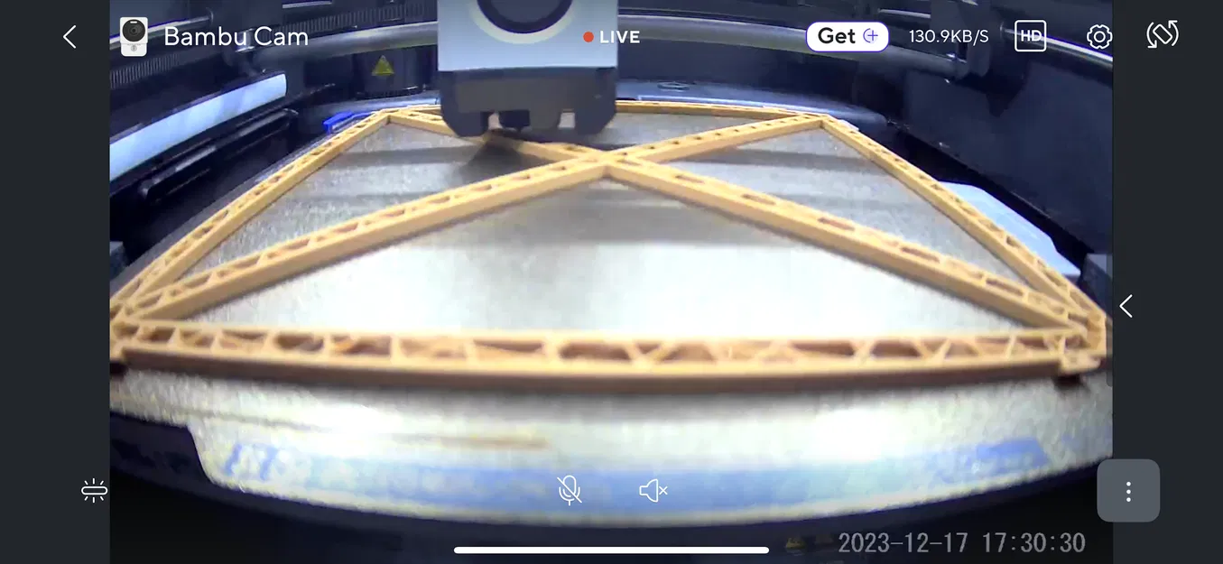 Giá đỡ kính trước Wyze Cam OG cho Bambu P1S/X1C - Image 2