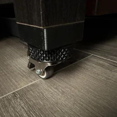 Chân đế tăng chiều cao có bánh xe cho bàn IKEA LACK