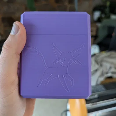 Hộp Đựng Bài TCG Espeon hoặc Trống