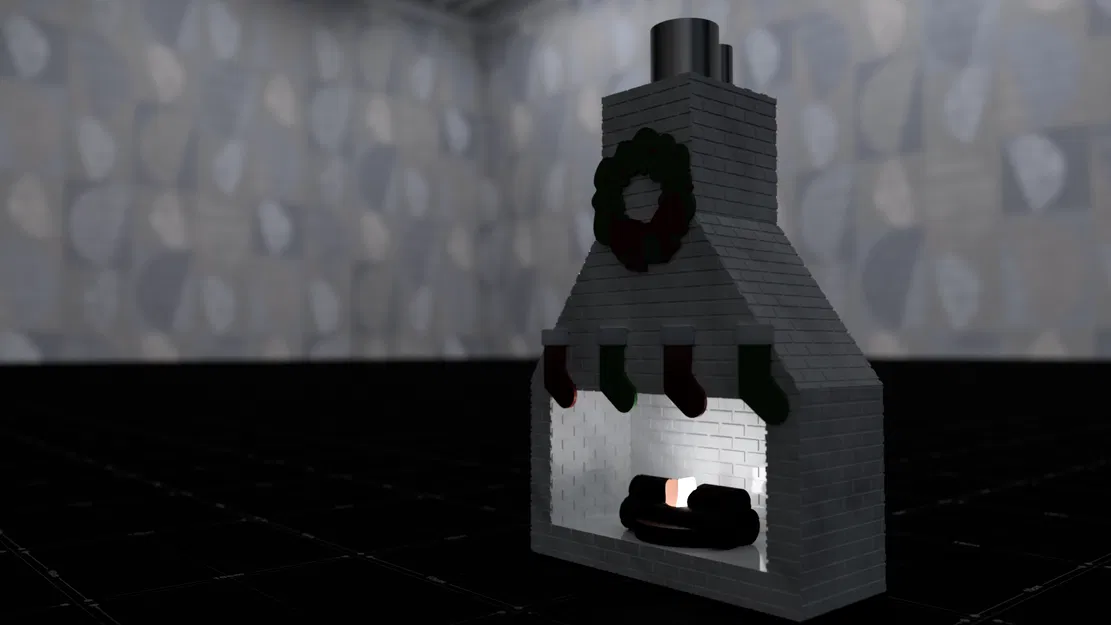 Lò Sưởi Nến Tealight Giáng Sinh Ấm Cúng - Image 2