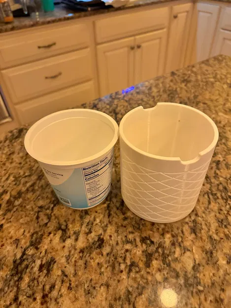 Thùng rác nhà bếp (Bọc hộp sữa chua 32oz) - Image 6