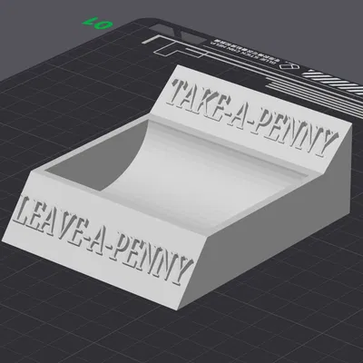 Đĩa Lấy Một Xu Bỏ Một Xu - Hộp Đựng Tiền Xu Lẻ